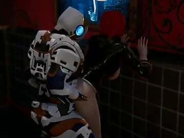 CYBERPUNK Sex with Robot Mech