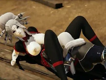 Futa - RWBY - Dark Elf x Salem - 3D Porn