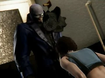 Resident Evil 3 Remake - Nemesis fucks Jill Valentine - 3D Porn