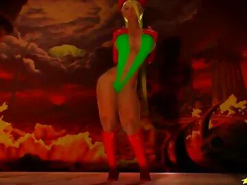 Cammy fucking hard (3D Porn Animation) Monster Cock 4K