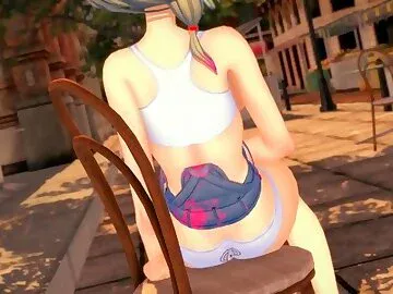 Pokemon - Adult Mina (Matsurika) masturbation - Hentai