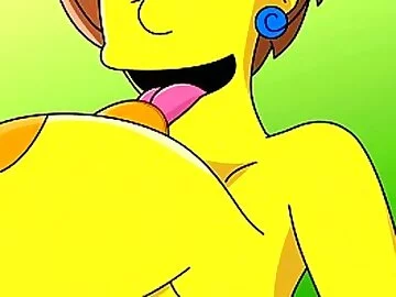 The Simpsons Porn: Edna's Classroom
