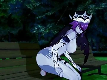 Genshin Impact - Rosaria 3D Hentai