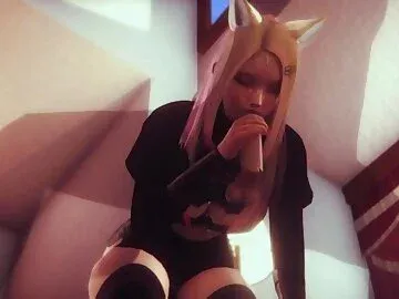 [LEAGUE OF LEGENDS] KDA Baddest Ahri sucks you dry (3D PORN 60 FPS)