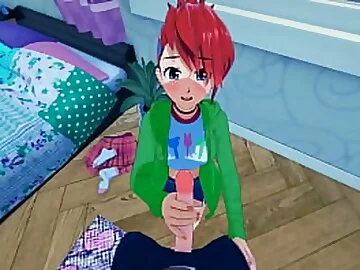 Frankie Foster spits out your cum then gets fucked from your POV. Foster's Home for Imaginary Friends Cartoon Hentai.