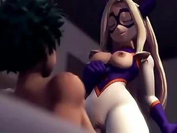 ?Moving a Mountain?by GreatM8 [My Hero Academia SFM Porn]