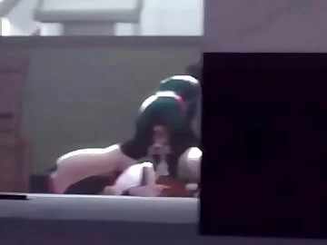 My Hero Academy Hentai - Izuku Midoriya Making Sex With Ochaco Uraraka [SFM With Sound]