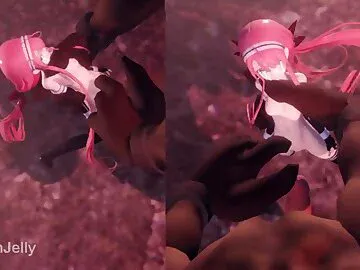 MMD Living Onahole Big Cock Insertion