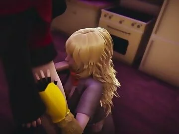 RWBY - Futa Ruby Rose X Yang / Honey Select 2