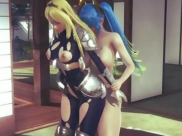 [LEAGUE OF LEGENDS] Futa Sona dominates Lux (3D PORN 60 FPS)