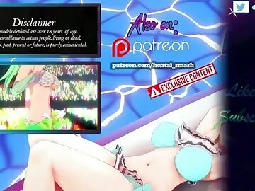 Mitsuri Kanroji masturbates outside until she cums - Demon Slayer Hentai