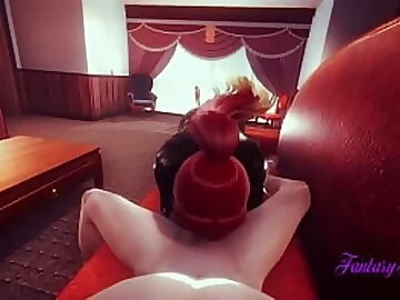 Ao No Exorcist Hentai - POV Shura Kirigakure Blobjob & Fucked - Anime Porn Video