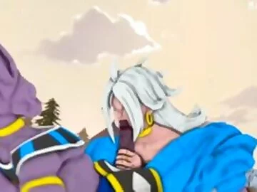 Beerus x Android 21 - MrSafetyLion
