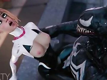 Spider Gwen X Venom - GuiltyK