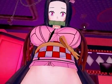 Kimetsu no Yaiba - Futa Nezuko Demon Power 2 / Male Taker POV