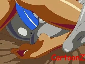 RAVEN AND STARFIRE LESBIAN PORN