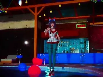 Honey Select 2:Passionate sex with huge tits at the pool at night