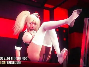 [DANGANRONPA] Junko Enoshima wants to tease you (3D PORN 60 FPS)