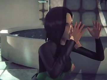[VALORANT] Viper sucking it deep (3D PORN 60 FPS)
