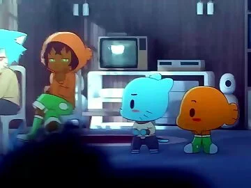 World of Gumball Parody: Nicole Watterson Selfcest (by Manyakis)