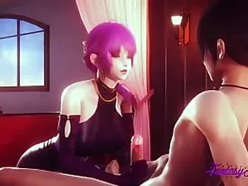 LOL KDA Hentai - Evelyn Hard sex - Leage of Legend Japanese manga anime porn