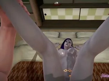 Teen Titans Hentai - POV Raven is a horny bitch
