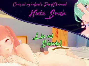 Xinyan sucking dick and swallowing cum in the bathroom (Genshin Impact Hentai)
