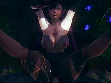 Genshin Mona striked your balls with lightning