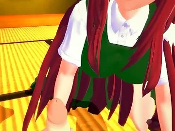 Naruto POV TASTE ALL HOLES OF KUSHINA UZUMAKI (3D HENTAI)