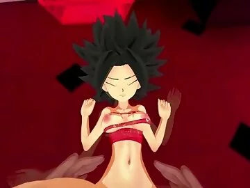 Caulifla Goes Full Super Saiyan For Cock 3D POV