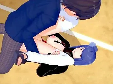 ???????????Naruto(??????) ??3DCG???????[Hentai Game Koikatsu! Konan(Anime 3DCG Video)]