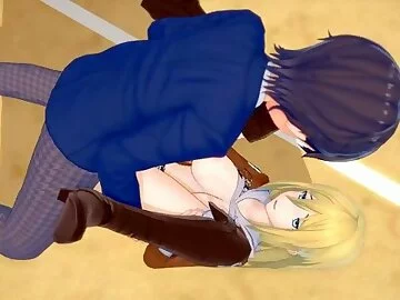 ????????????????(Attack on Titan) ?????????3DCG???????[Hentai Game Koikatsu! Historia Reiss(Anime 3D