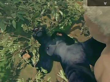 Wild Life / Black Panther Hunts Down Her Prey