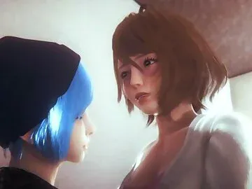 Life is Strange: Maxine x Chloe Lesbian relationship SEX pov ORAL
