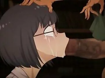 Schoolgirl Sucking Gigantic Cock Gyaru Futanari [Muchin]