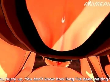 Black Lagoon Hentai Fucking Revy Until She is Filled Completely - Anime 3d Uncensored