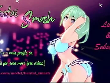 Cute femboy Xingqiu getting fucked by Aether in the garden.