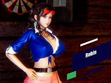 One Piece Futa - Nami x Nico&middot;Robin x Female Sanji - 3D Drama Version