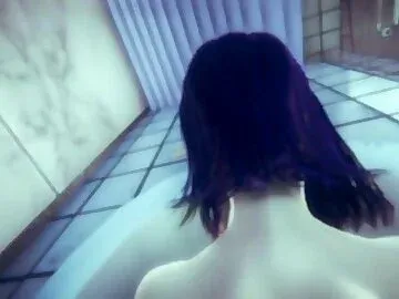 Naruto: Konan - Hot Bath Pov Wet Doggystyle Handjob