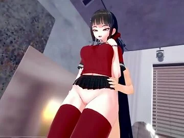 Danganronpa: MAKI GETS CREAMPIED (3D Hentai)