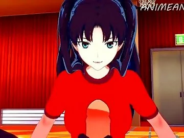 Fate/Stay Night: Fucking Rin Tohsaka in POV (3D Hentai Uncensored)