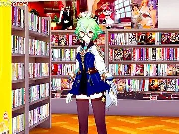 GENSHIN IMPACT SUCROSE HENTAI 3D UNCENSORED