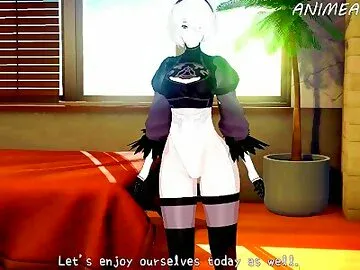 2B NIER AUTOMATA HENTAI 3D UNCENSORED