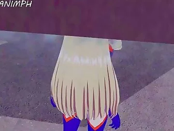 MY HERO ACADEMIA MOUNT LADY X MIDORIYA IZUKU ANIME HENTAI 3D UNCENSORED