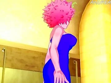 MY HERO ACADEMIA MINA ASHIDO HENTAI 3D UNCENSORED