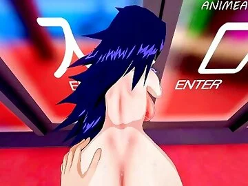 TEACHER MIDNIGHT BIG ASS GETS FUCKED IN DOGGYSTYLE - MY HERO ACADEMIA HENTAI