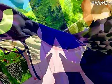 Overlord Hentai: Albedo Big Ass Gets Fucked in Doggystyle
