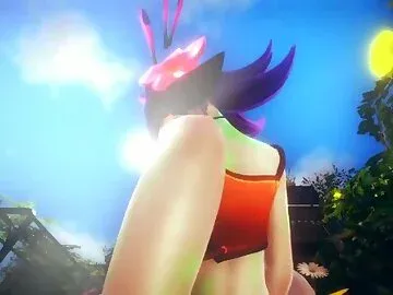 League of legends: Neeko in reverse cowgirl - bucle (soon)