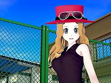 Pokemon - Serena gets creampied