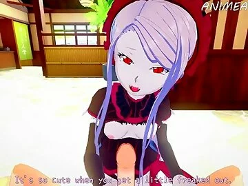 Overlord Shalltear Bloodfallen Teases Your Big Cock Until Cum Explosion